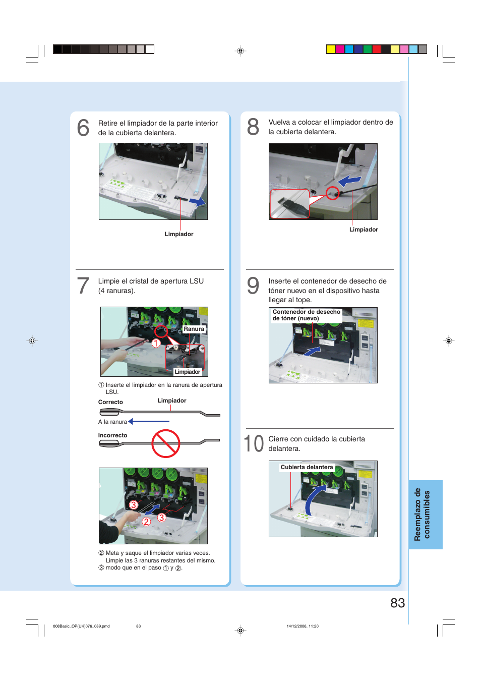 Panasonic DPC263 User Manual | Page 83 / 112