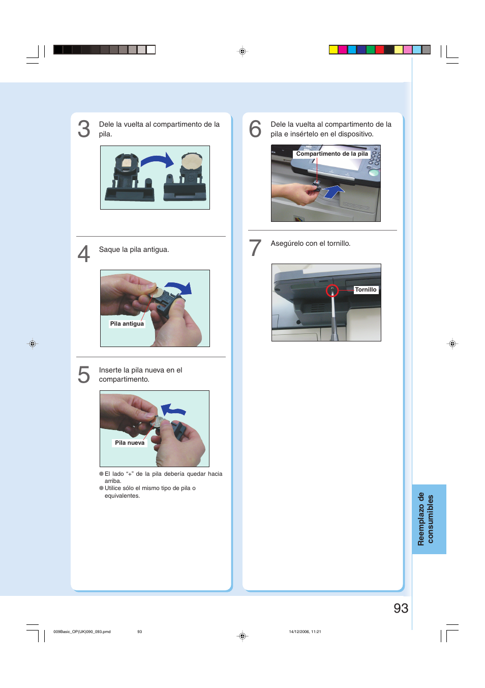 Panasonic DPC263 User Manual | Page 93 / 112