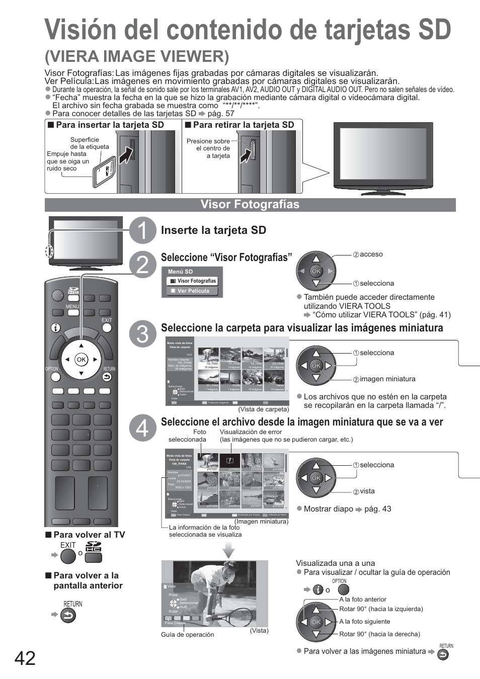 Panasonic TXL42U10E User Manual | Page 42 / 64