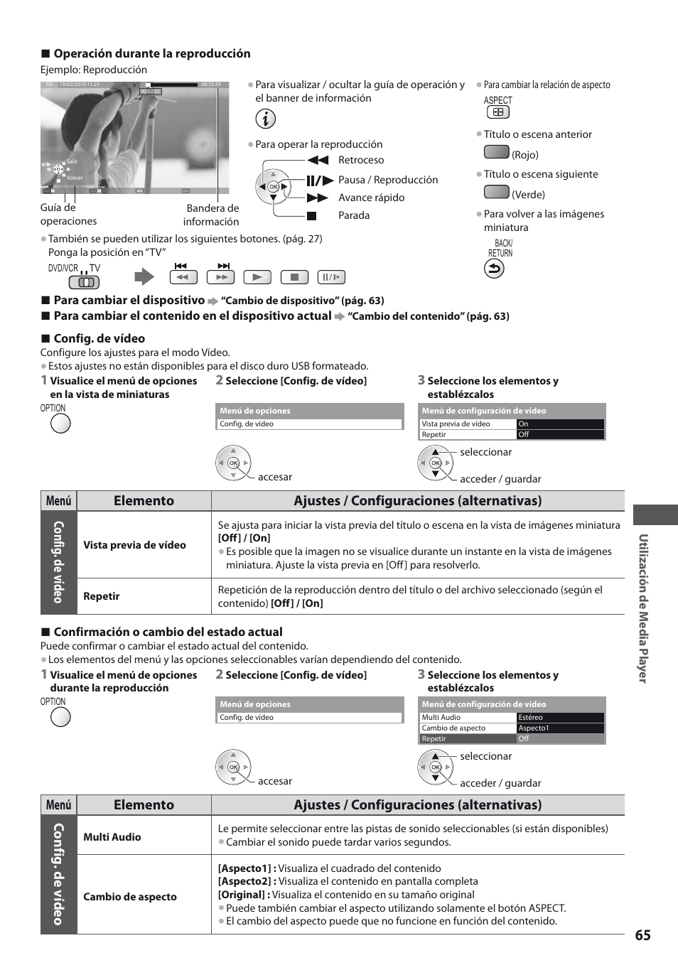 Panasonic TXL19D35ES User Manual | Page 65 / 108