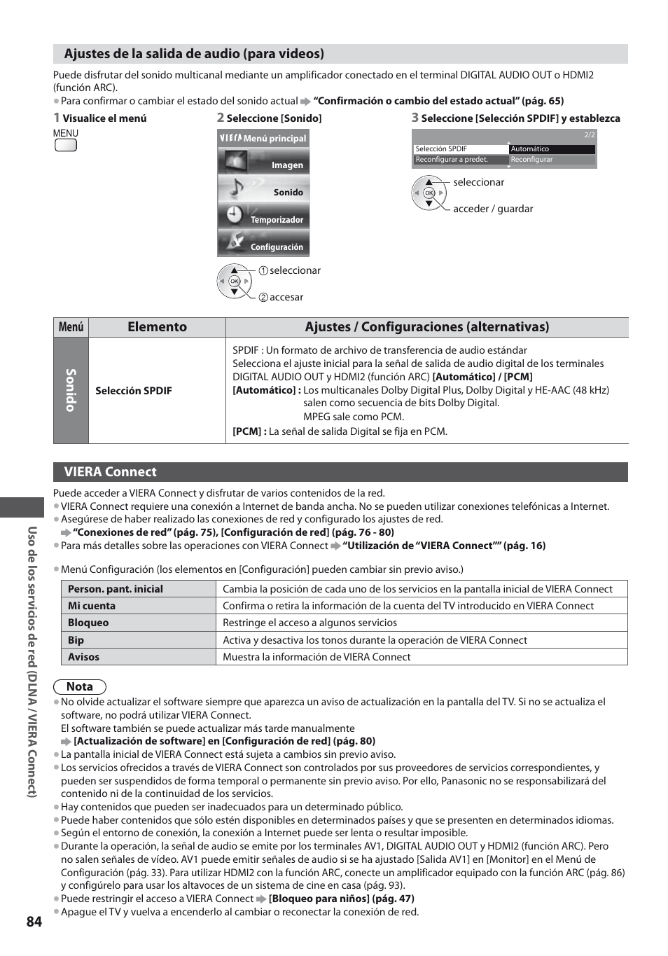 Panasonic TXL19D35ES User Manual | Page 84 / 108