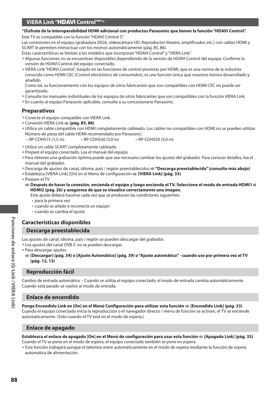 Panasonic TXL19D35ES User Manual | Page 88 / 108