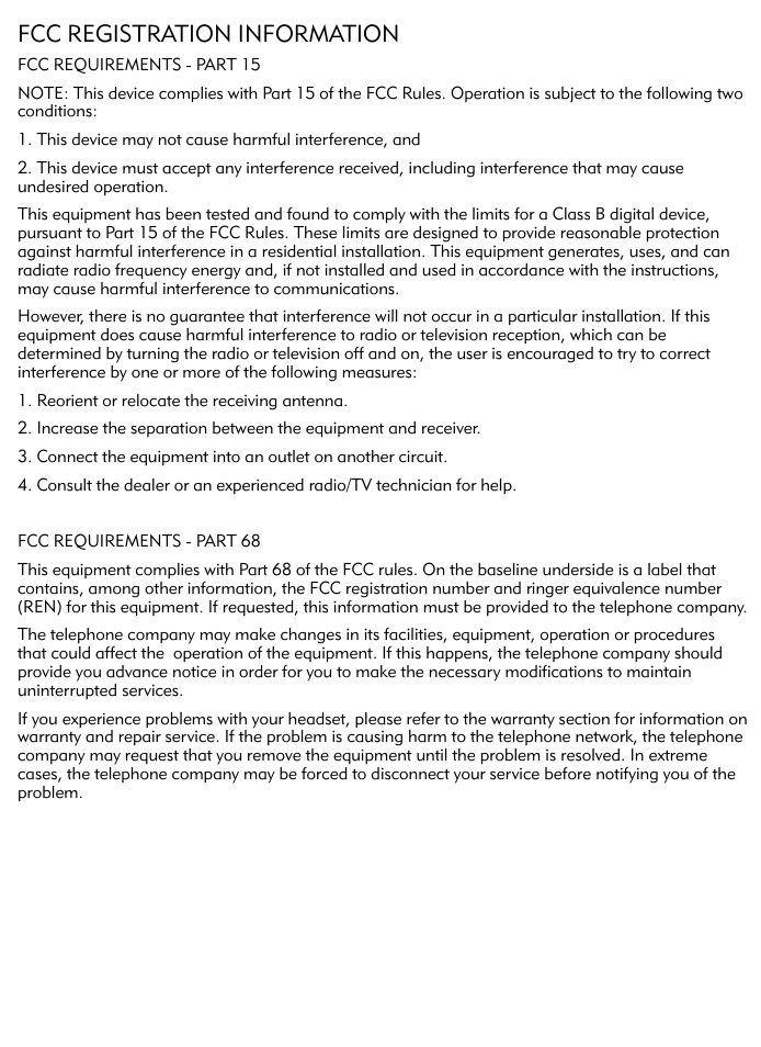 Da55 | Avaya Headsets DA55 User Manual | Page 2 / 2