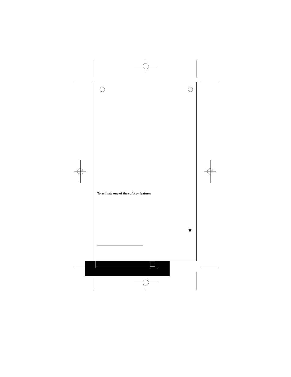 Using the softkeys to activate features | Avaya 6400 Series User Manual | Page 4 / 6