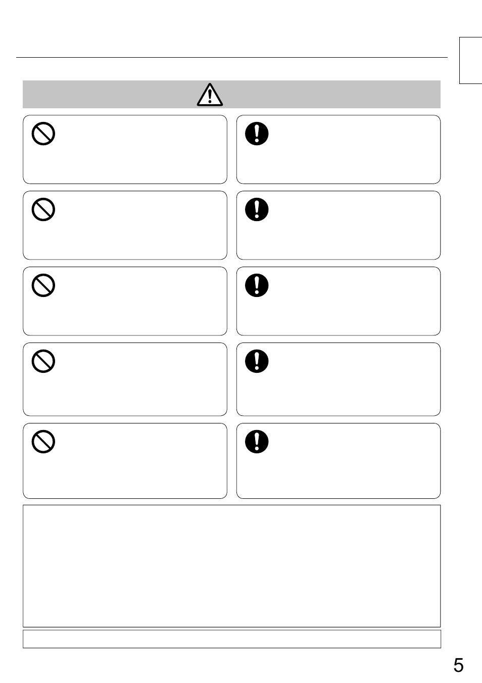 取り扱い上のお願い | Panasonic TYWK42PR20 User Manual | Page 5 / 72