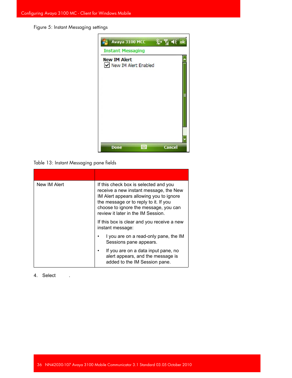 Avaya 3100 User Manual | Page 36 / 84