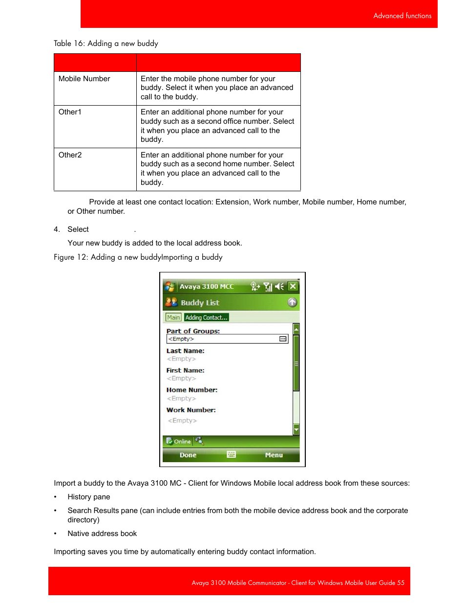 Avaya 3100 User Manual | Page 55 / 84