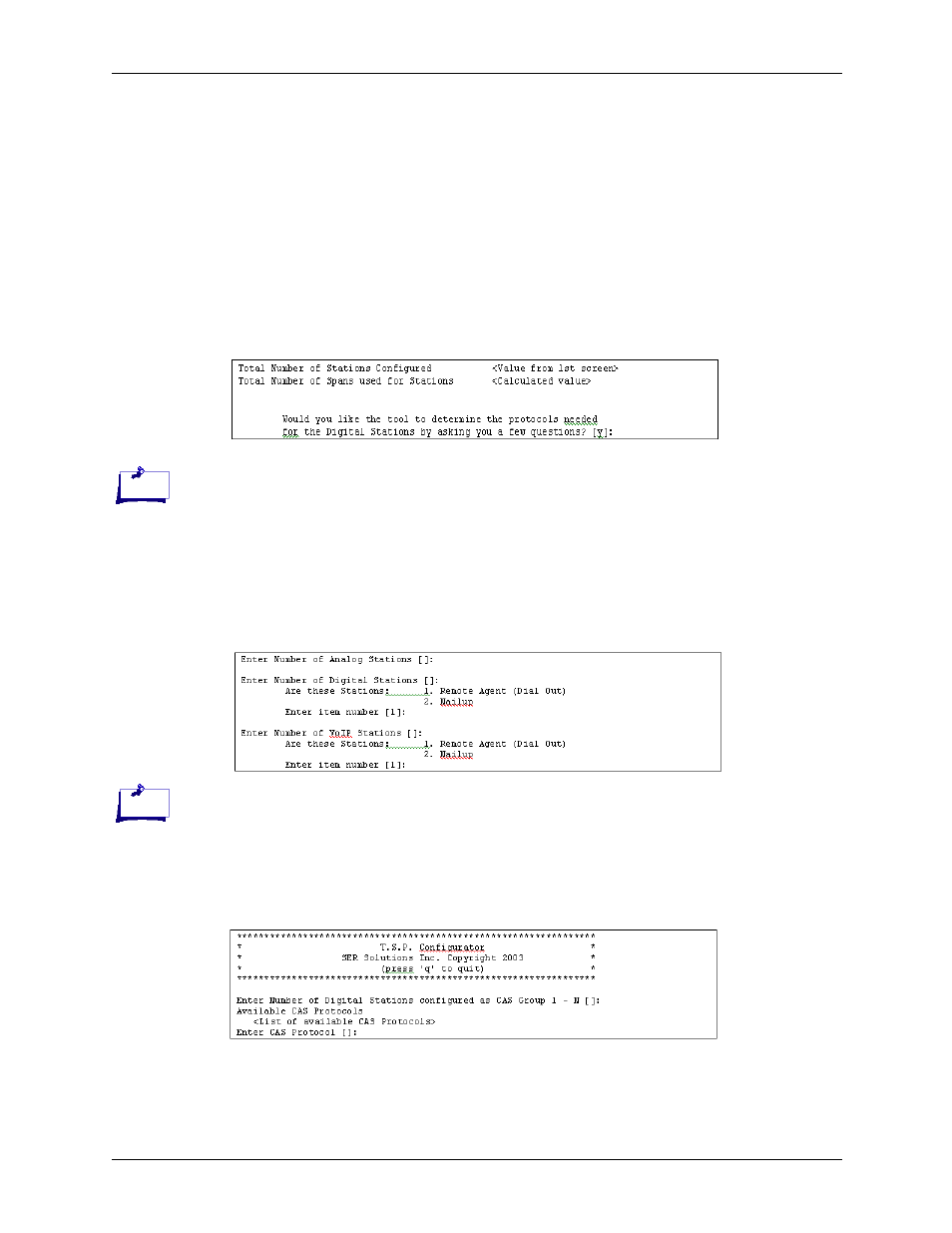 Station information | Avaya CPSEE_TSP500 User Manual | Page 147 / 216