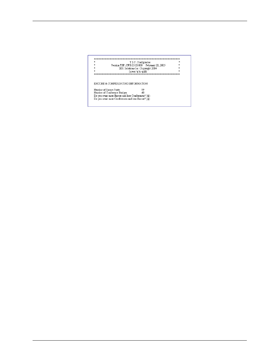 Encore and conferencing information, Encore and conferencing information -24 | Avaya CPSEE_TSP500 User Manual | Page 158 / 216