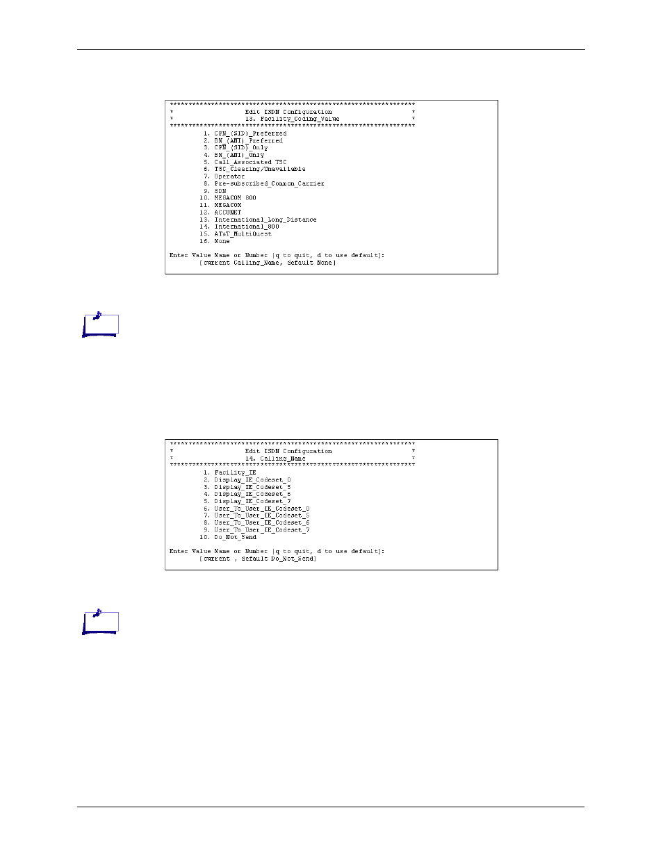 View isdn configurations | Avaya CPSEE_TSP500 User Manual | Page 34 / 216