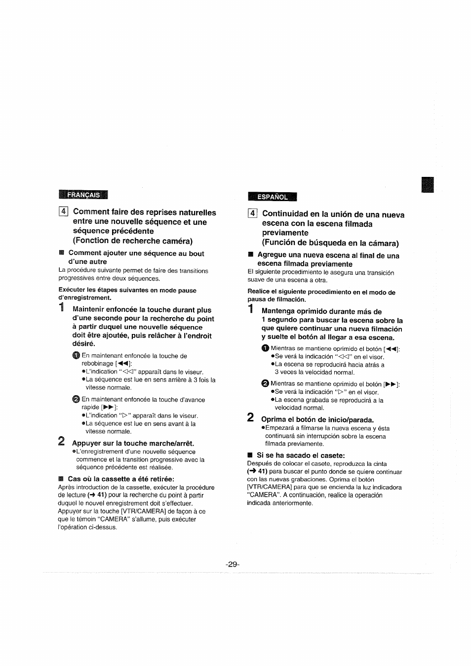 Panasonic NVS90E User Manual | Page 29 / 132