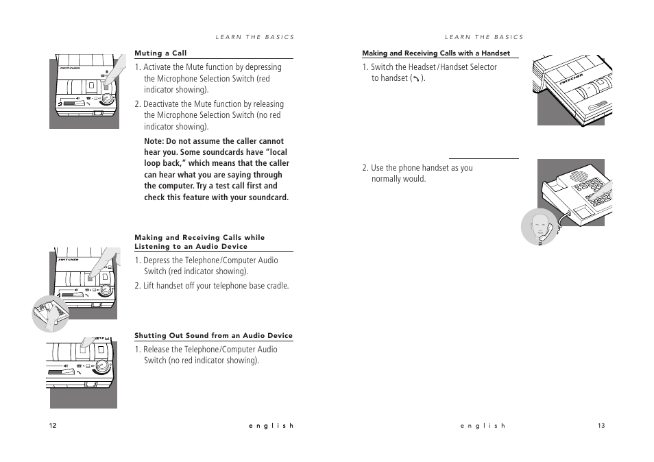 Avaya Switcher User Manual | Page 12 / 52