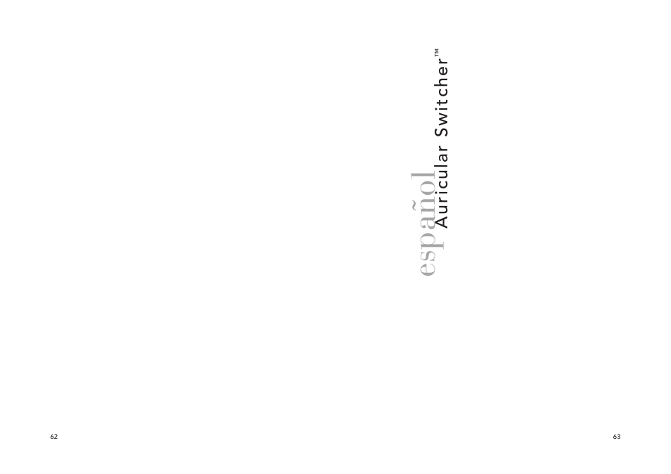 Español, Auricular switcher | Avaya Switcher User Manual | Page 2 / 52