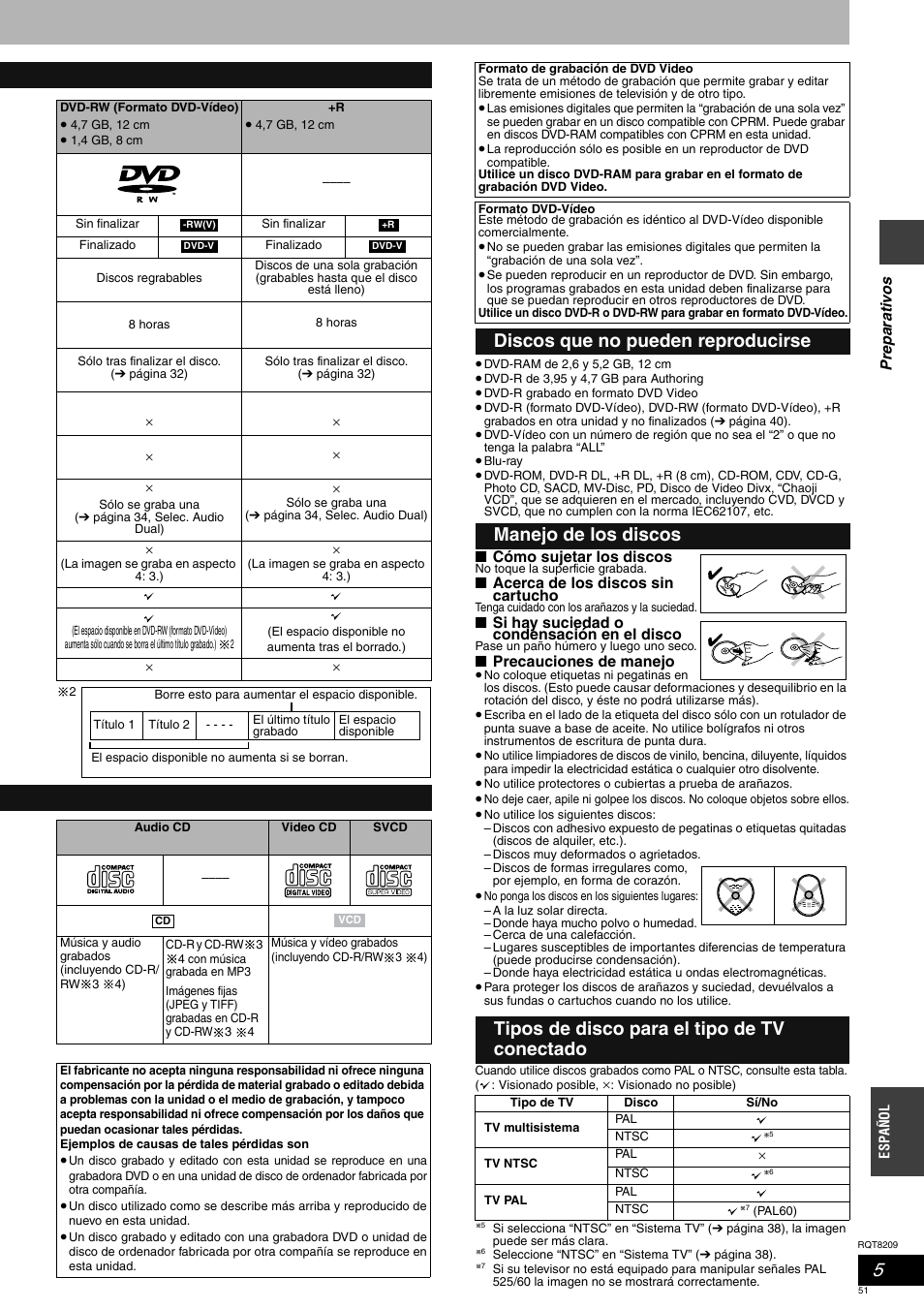 Panasonic DMRES20 User Manual | Page 51 / 156