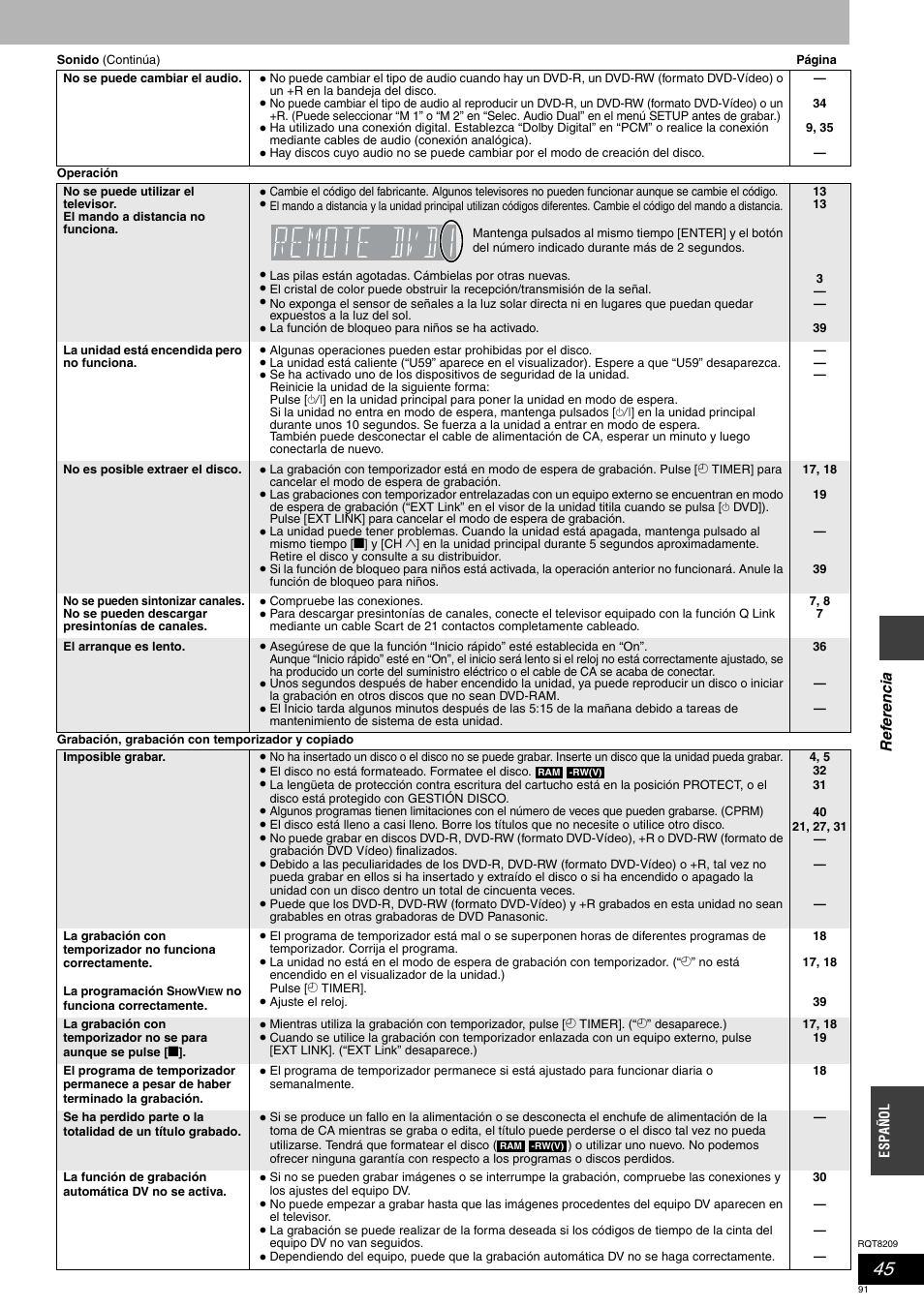 Panasonic DMRES20 User Manual | Page 91 / 156