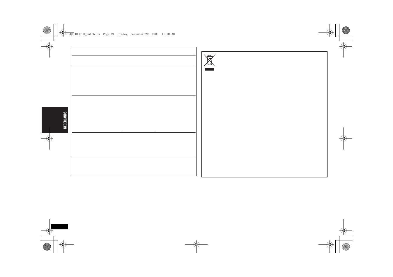 Voor zakelijke gebruikers in de europese unie | Panasonic DVDS33 User Manual | Page 48 / 80