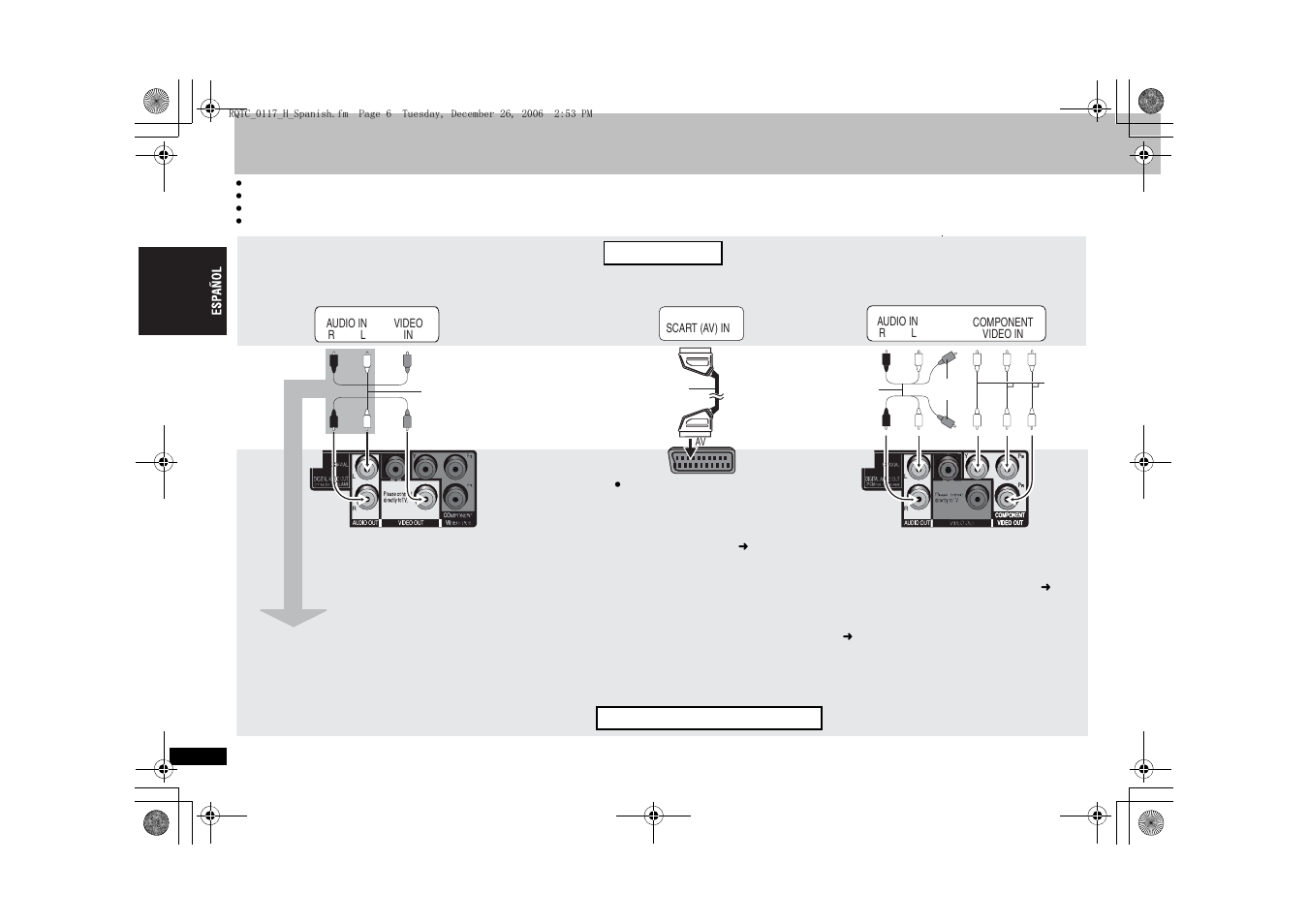 Paso 1, Conexión | Panasonic DVDS33 User Manual | Page 6 / 80