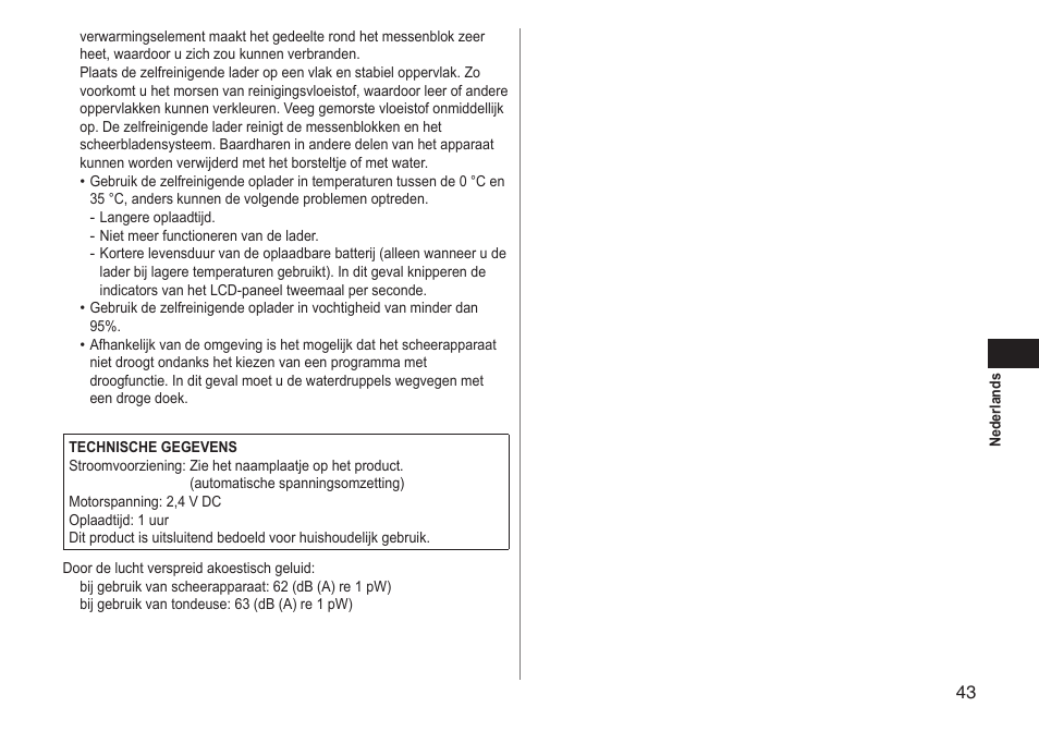 Panasonic ESRT81 User Manual | Page 43 / 184