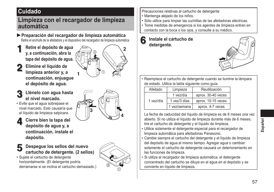 Panasonic ESRT81 User Manual | Page 57 / 184