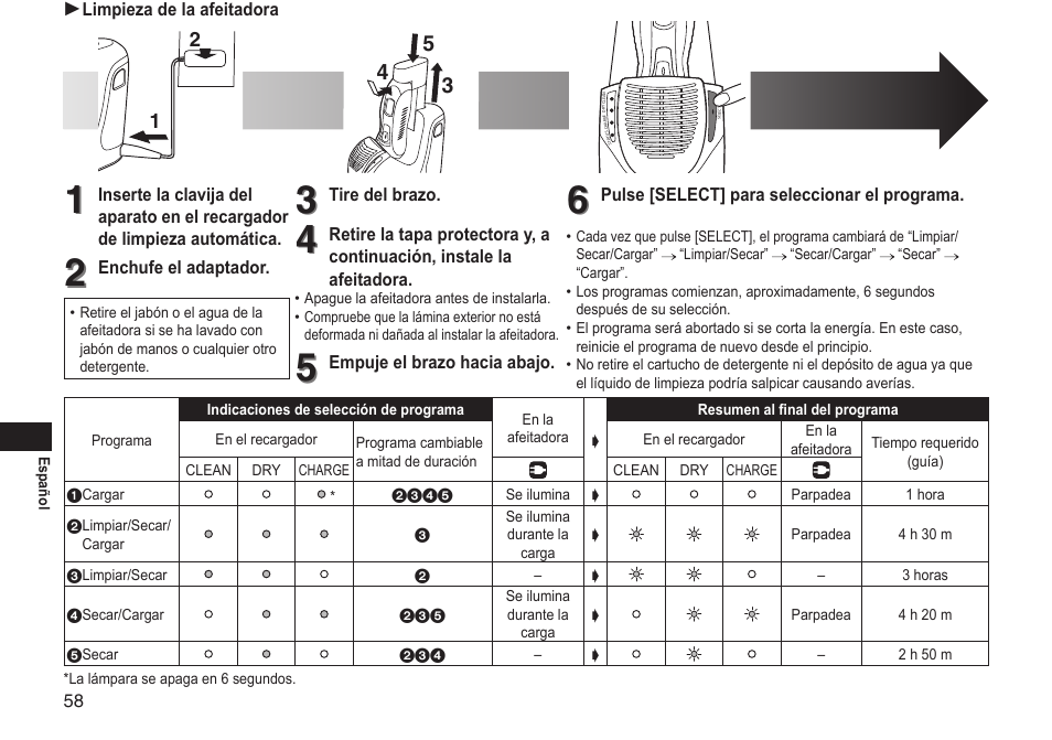 Panasonic ESRT81 User Manual | Page 58 / 184