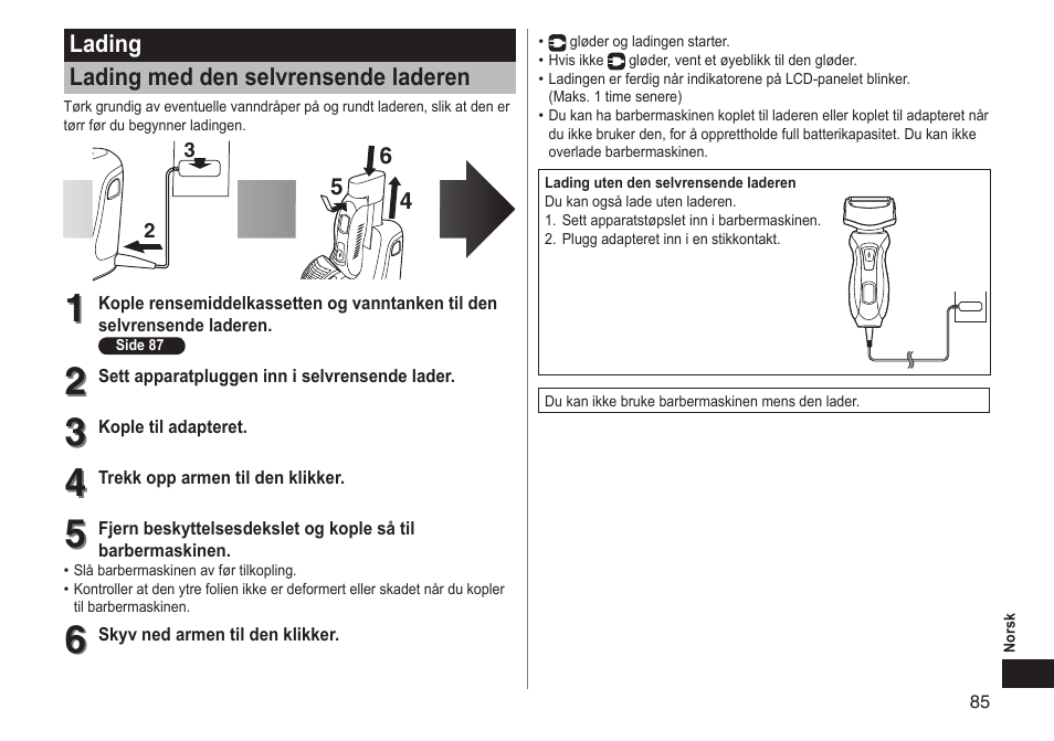 Panasonic ESRT81 User Manual | Page 85 / 184