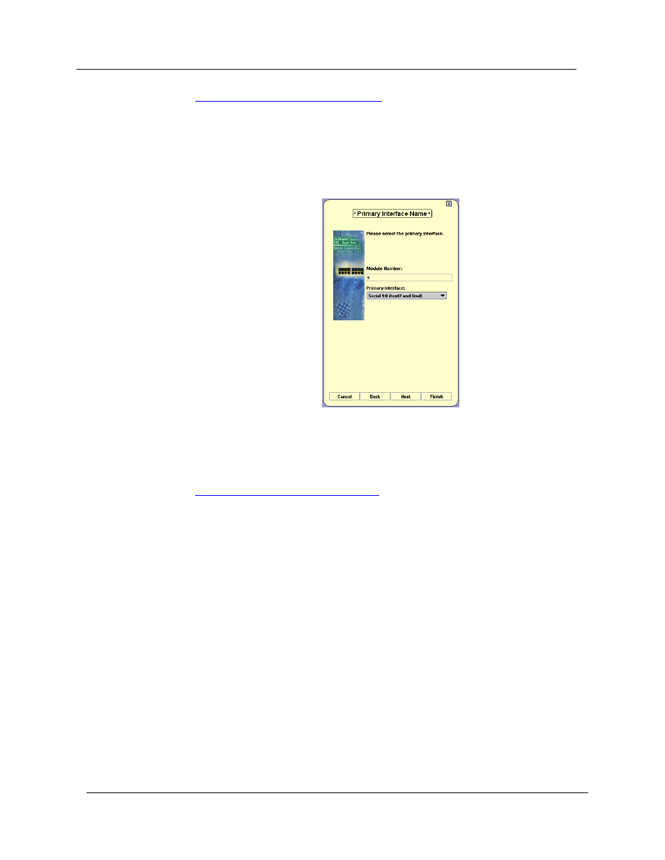 Select primary interface screen | Avaya SMON C360 User Manual | Page 140 / 286