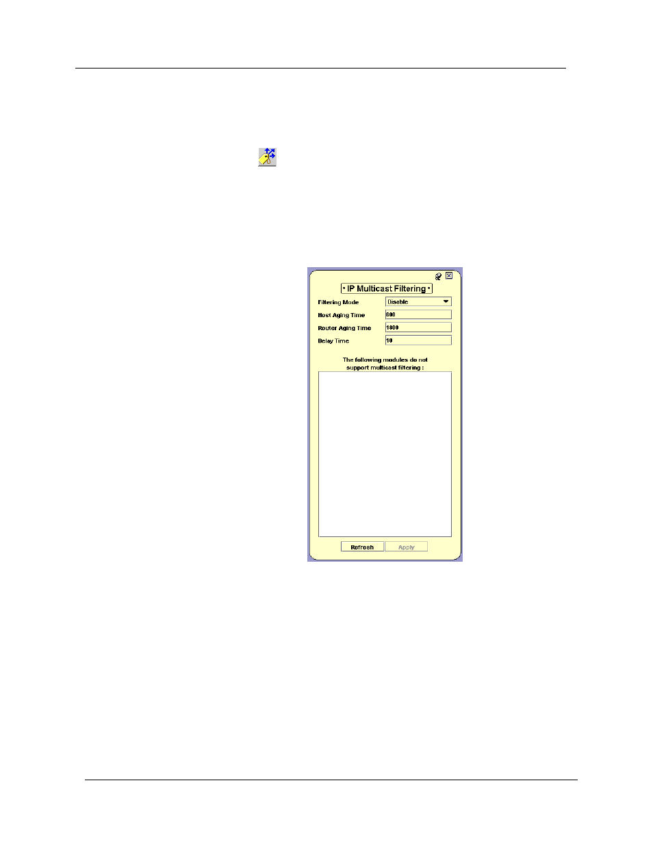 Configuring ip multicast filtering | Avaya SMON C360 User Manual | Page 194 / 286