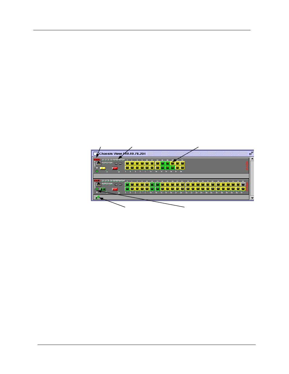 Chassis view | Avaya SMON C360 User Manual | Page 26 / 286