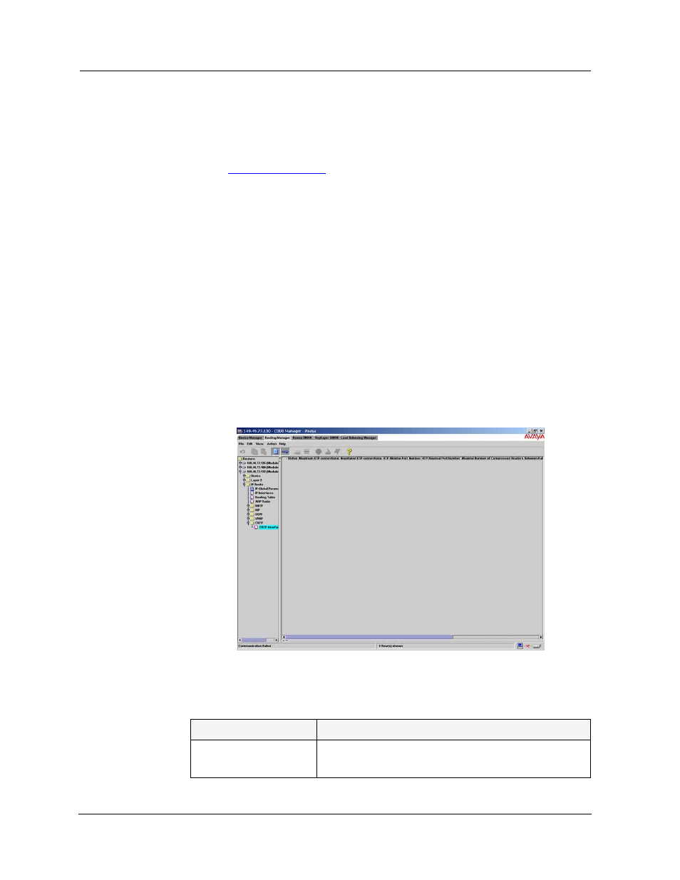 Crtp, Crtp interfaces | Avaya SMON C360 User Manual | Page 267 / 286
