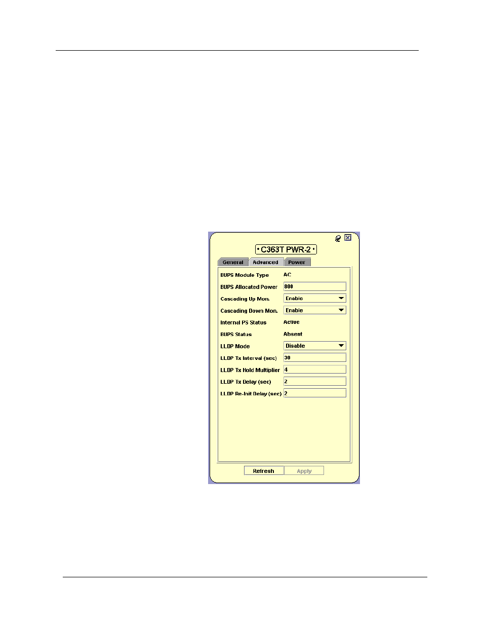Module configuration - advanced tab | Avaya SMON C360 User Manual | Page 42 / 286