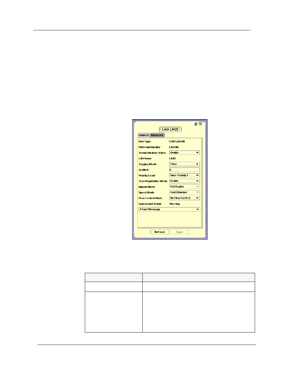 Lag configuration - general tab | Avaya SMON C360 User Manual | Page 46 / 286
