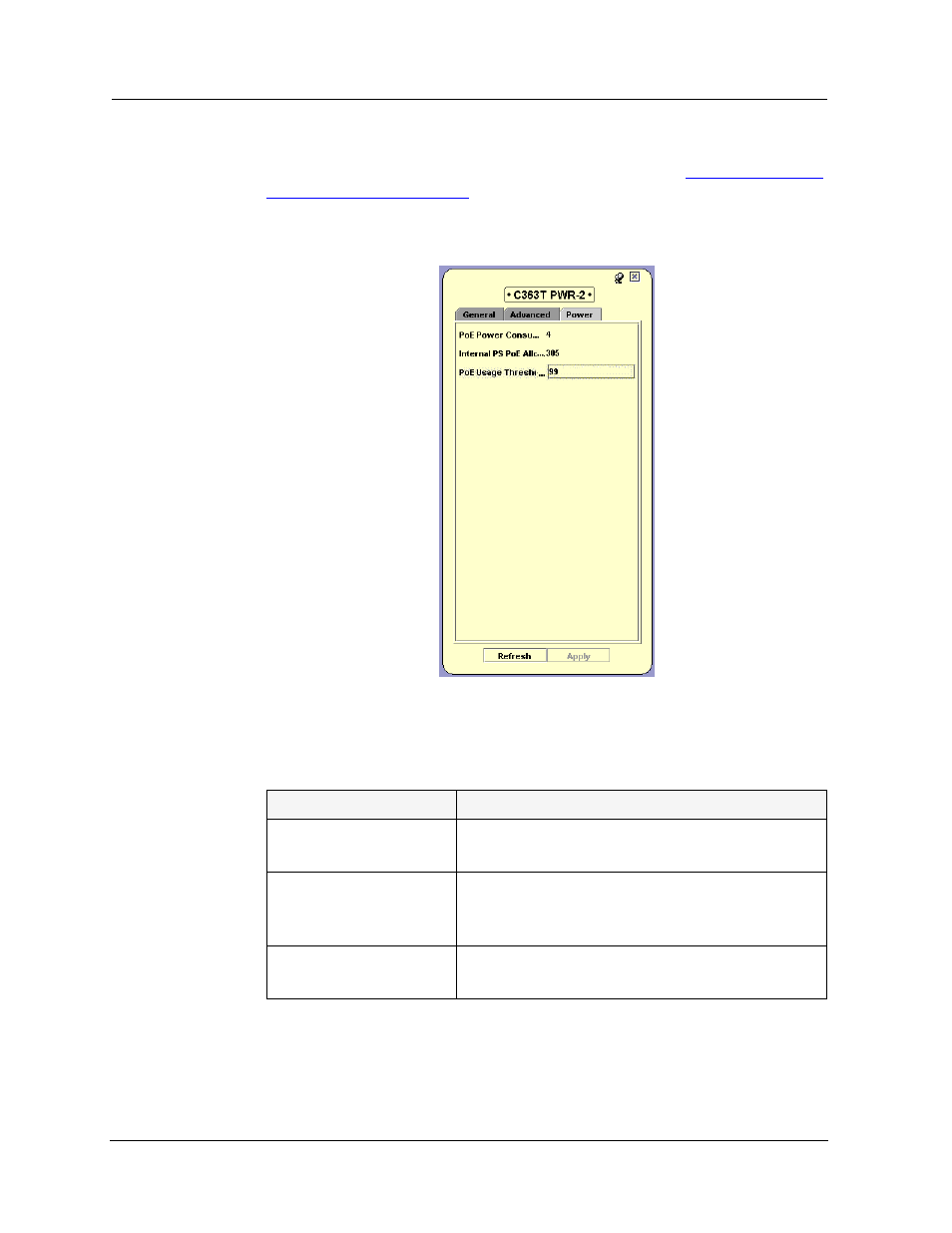 Poe module configuration | Avaya SMON C360 User Manual | Page 69 / 286