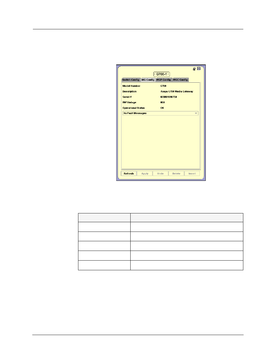 Mg config | Avaya SMON C360 User Manual | Page 75 / 286