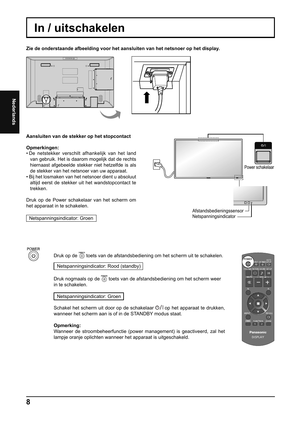 Panasonic TH42LF5E User Manual | Page 20 / 48