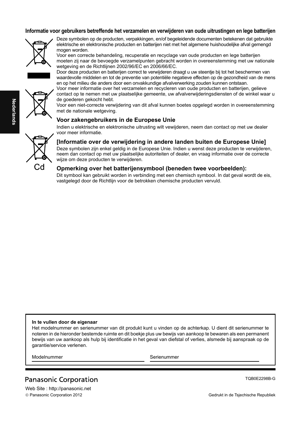 Panasonic TH42LF5E User Manual | Page 24 / 48