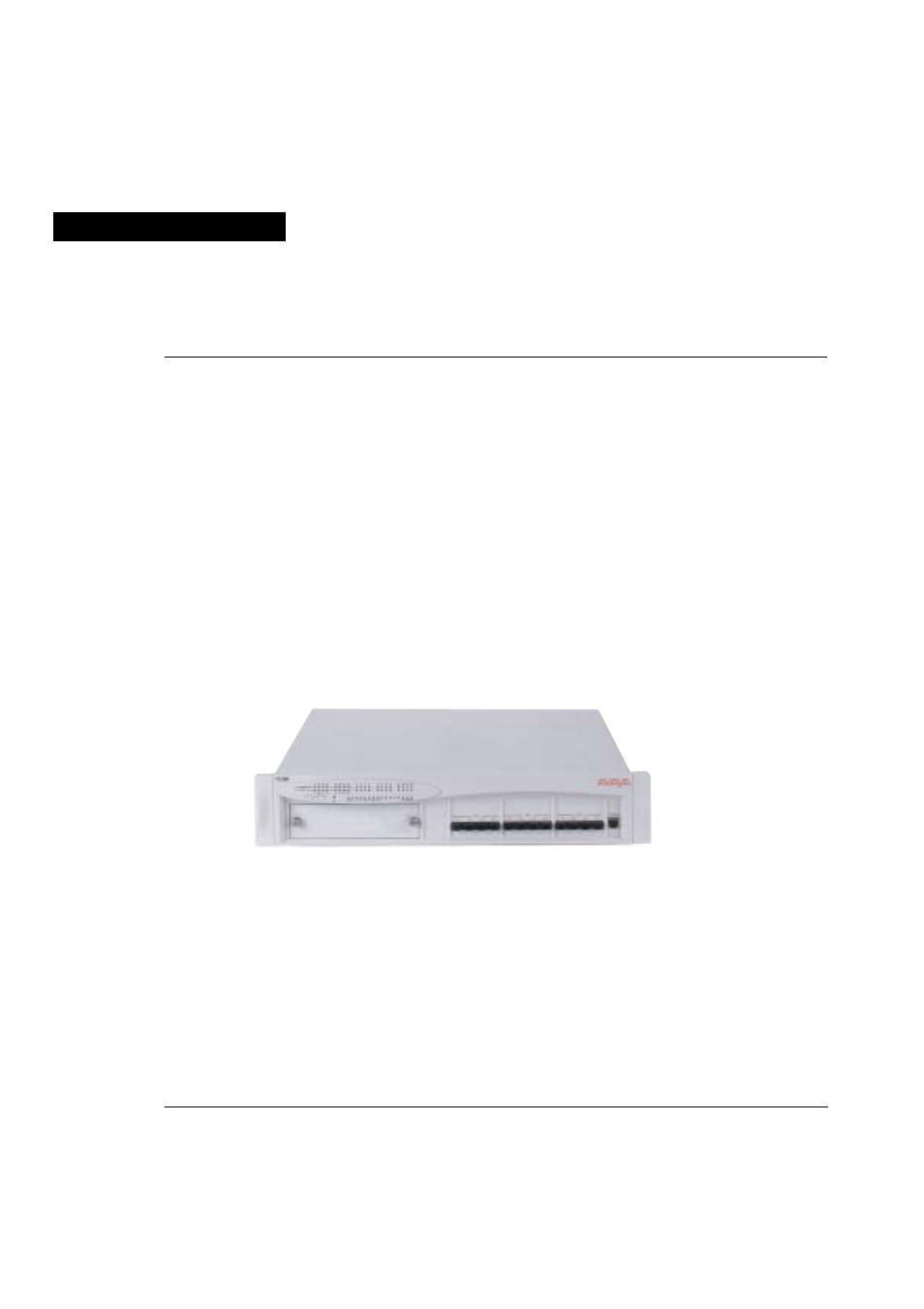 Avaya p332mf front and back panels, Avaya p332mf front panel, Chapter 3 | Figure 3.1 | Avaya P332MF User Manual | Page 24 / 182
