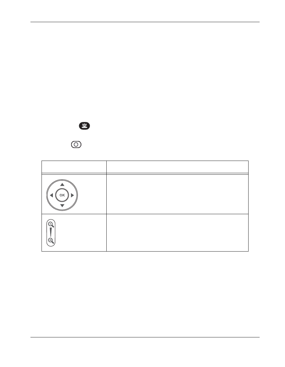 Controlling cameras, Controlling a near end camera | Avaya 1040 User Manual | Page 13 / 46