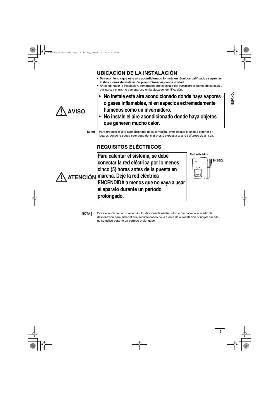 Panasonic S73MZ1H4A User Manual | Page 13 / 68
