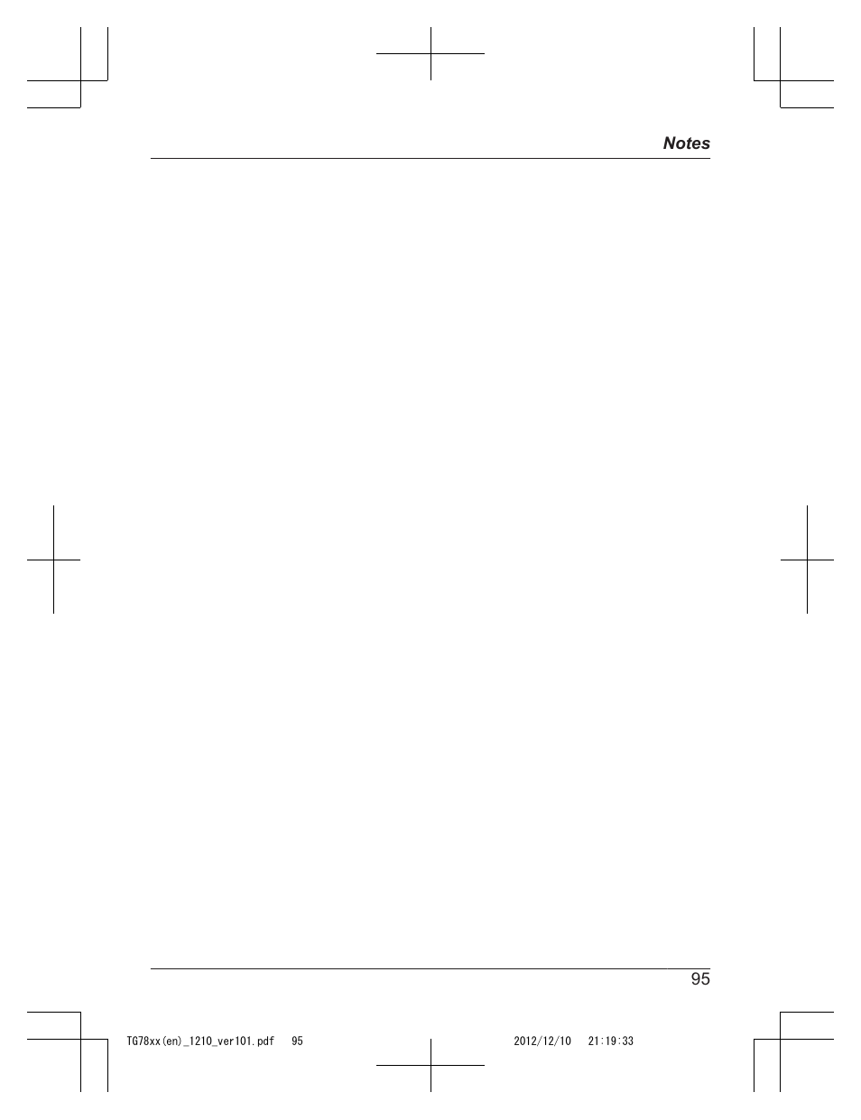 Panasonic KXTG7873 User Manual | Page 95 / 96