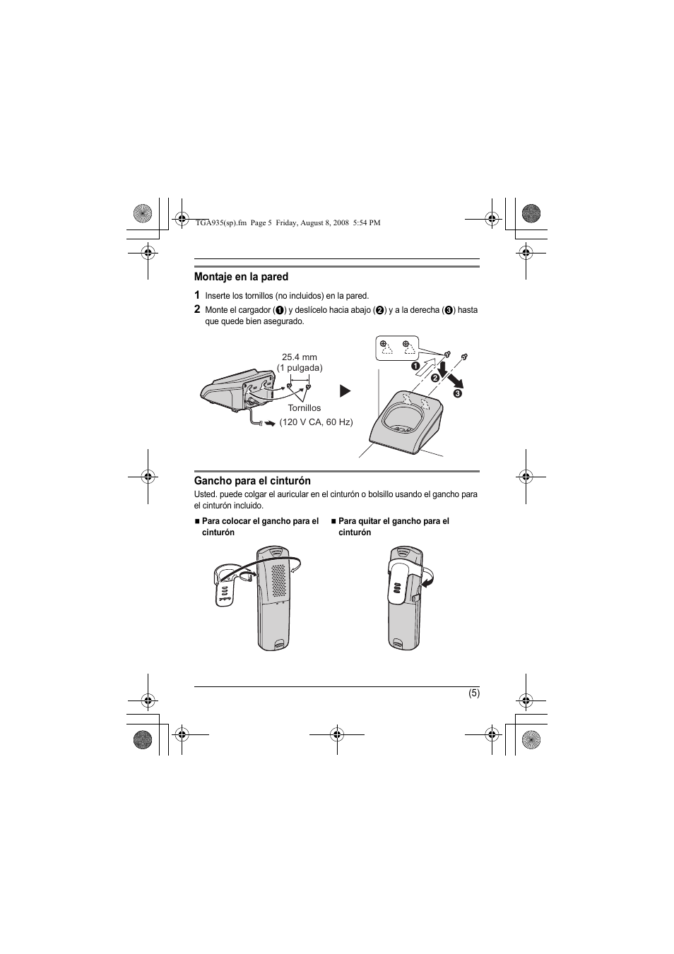 Panasonic KXTGA935 User Manual | Page 16 / 16