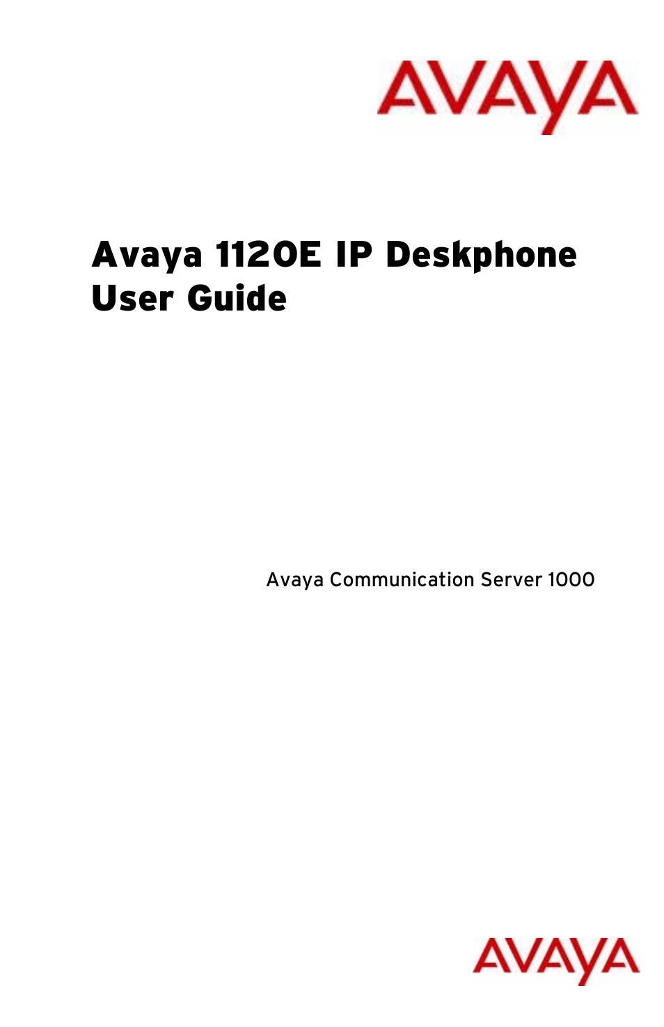 Avaya 1120E User Manual | 214 pages