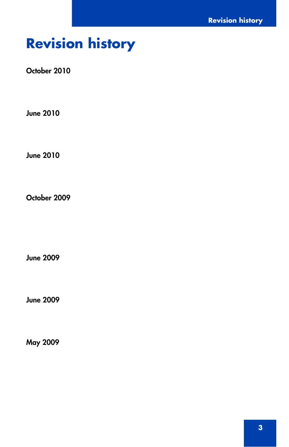 Revision history | Avaya 1120E User Manual | Page 3 / 214
