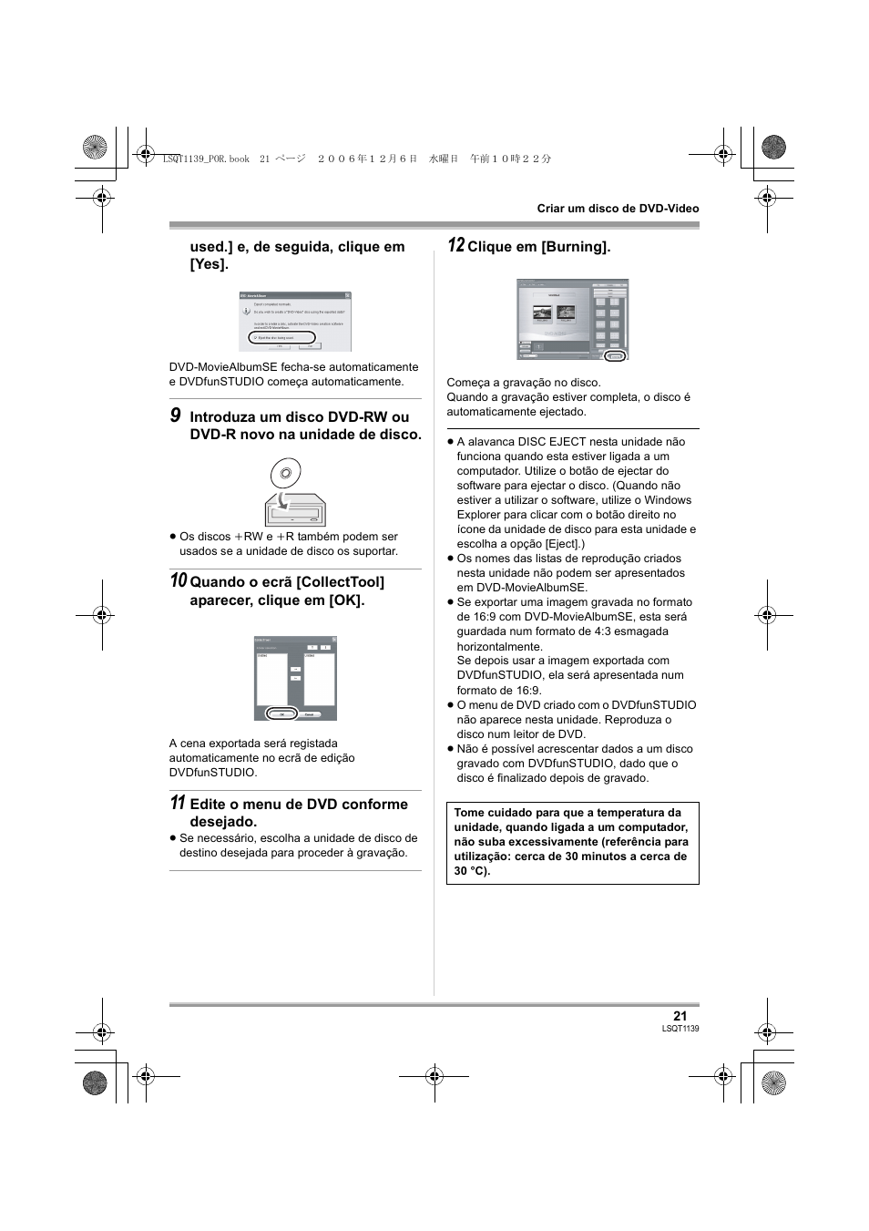 Panasonic VDRD310E User Manual | Page 21 / 96