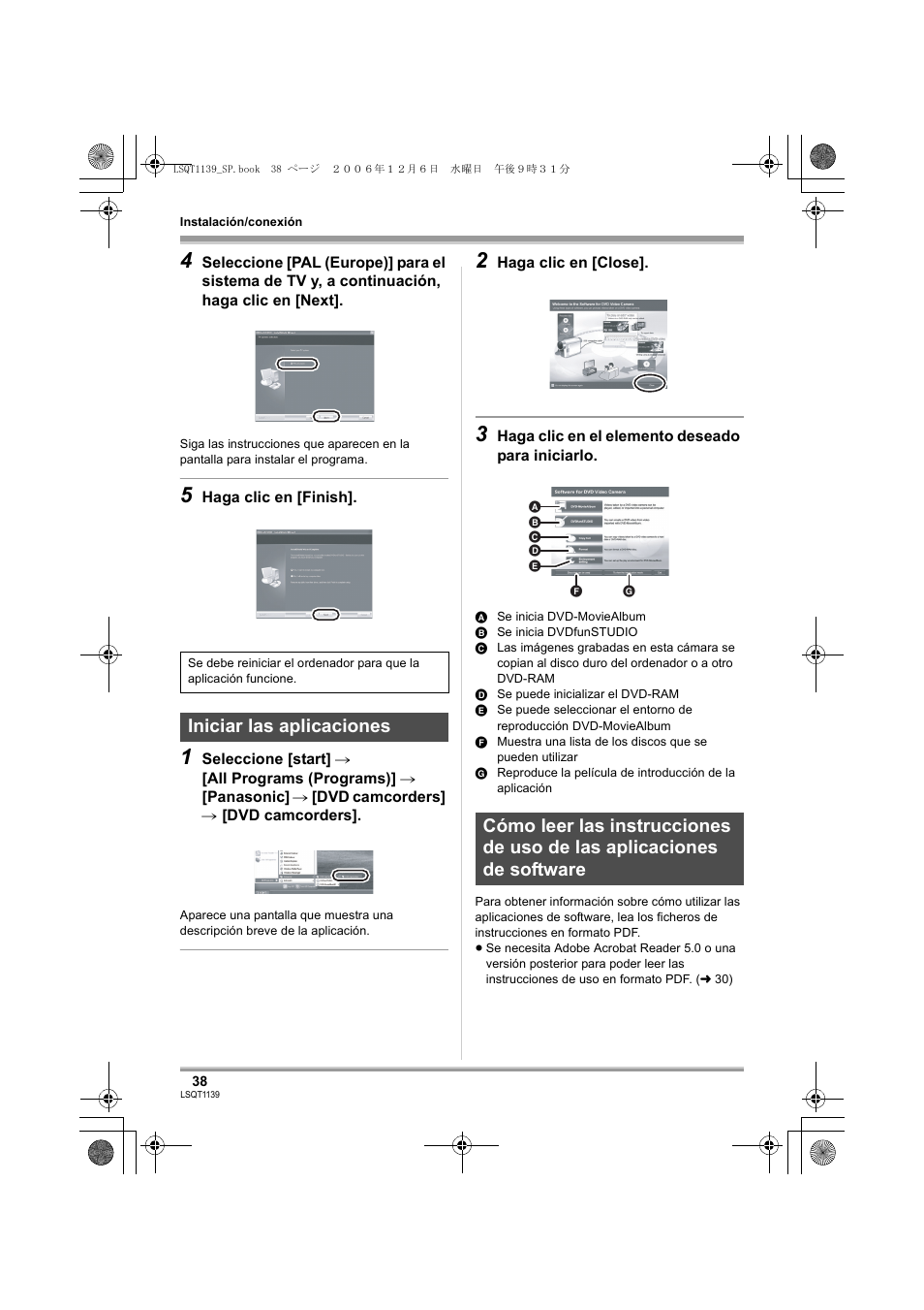 Panasonic VDRD310E User Manual | Page 38 / 96