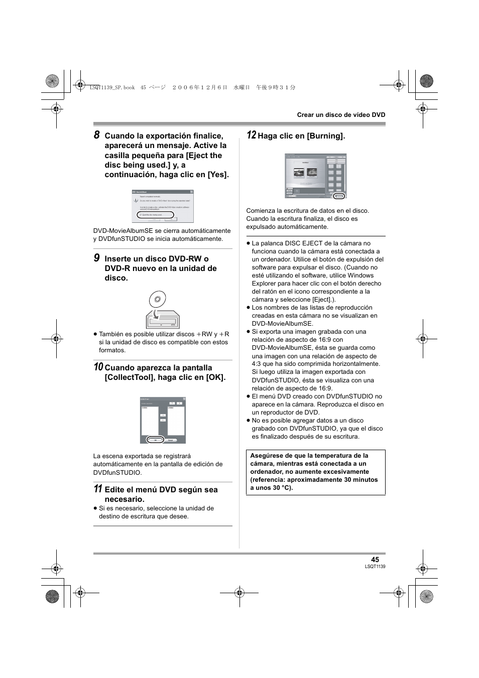 Panasonic VDRD310E User Manual | Page 45 / 96