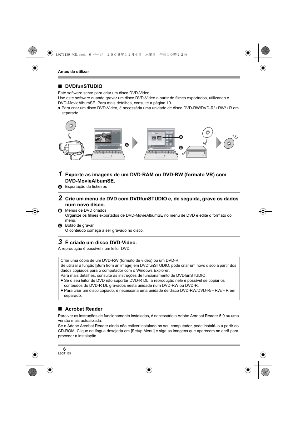 Panasonic VDRD310E User Manual | Page 6 / 96