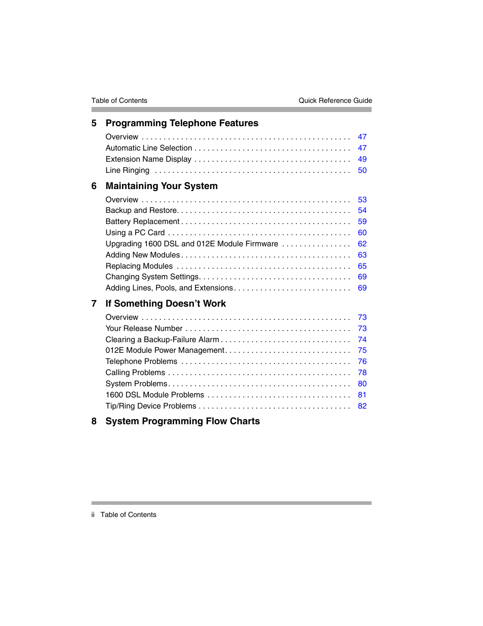 Avaya PARTNER-18D User Manual | Page 10 / 106