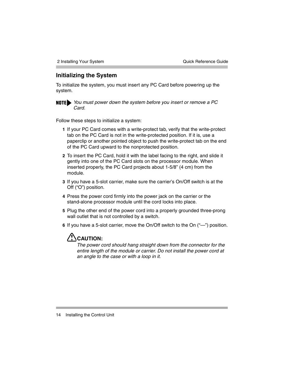 Initializing the system | Avaya PARTNER-18D User Manual | Page 24 / 106