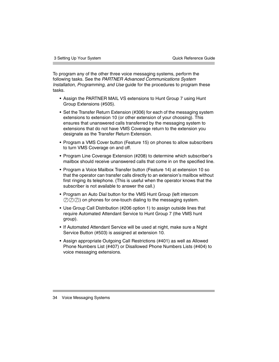 Avaya PARTNER-18D User Manual | Page 44 / 106