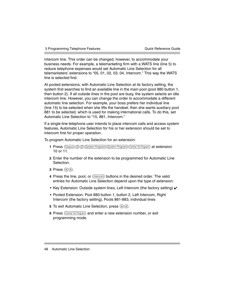 Avaya PARTNER-18D User Manual | Page 58 / 106